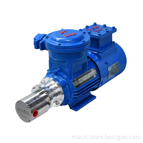 Magnetically coupled gear pumps